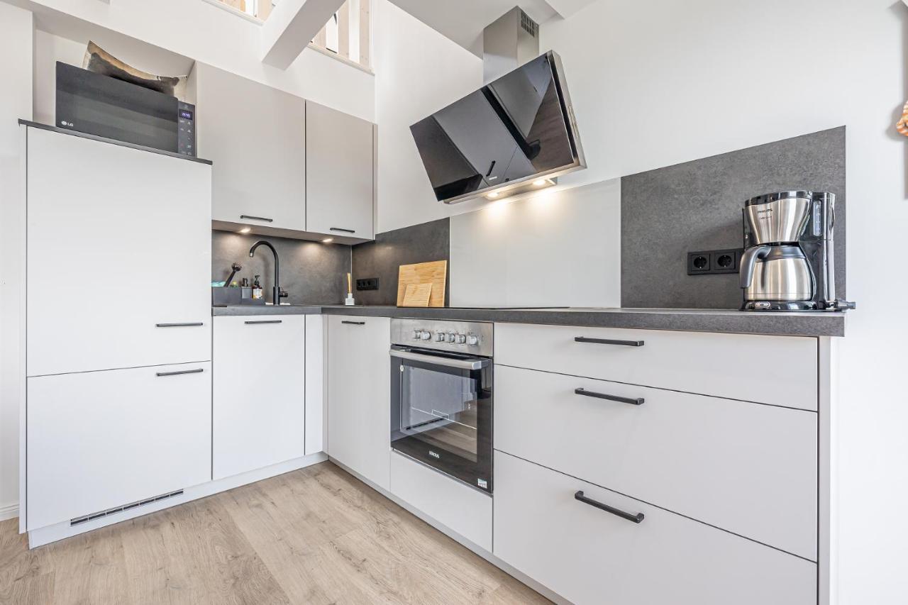 Fewo1846 - Goode Utsicht - Zentral Gelegene Maisonettewohnung Mit Einem Schlafzimmer Flensburg Ngoại thất bức ảnh