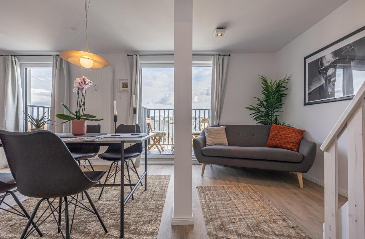 Fewo1846 - Goode Utsicht - Zentral Gelegene Maisonettewohnung Mit Einem Schlafzimmer Flensburg Ngoại thất bức ảnh