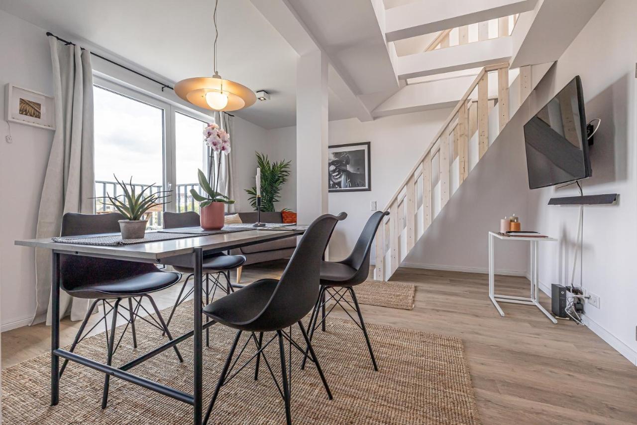 Fewo1846 - Goode Utsicht - Zentral Gelegene Maisonettewohnung Mit Einem Schlafzimmer Flensburg Ngoại thất bức ảnh